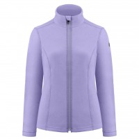 Womens micro fleece peri purple