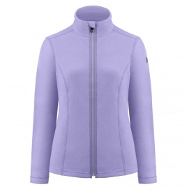 Womens micro fleece peri purple