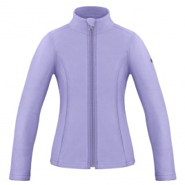Girls micro fleece jacket peri purple