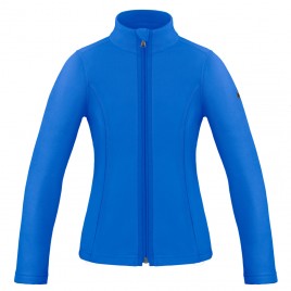 Girls micro fleece jacket king blue