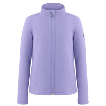 Girls fleece jacket sherpa peri purple