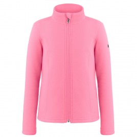 Girls fleece jacket sherpa glory pink