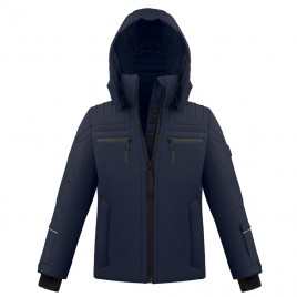 Boys ski jacket gothic blue