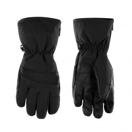 Boys ski gloves black