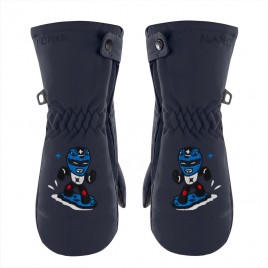 Boys ski mittens gothic blue