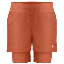 Womens shorts electro orange
