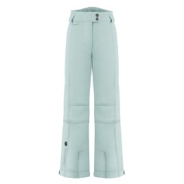 Girls stretch ski pants aloe blue Eva