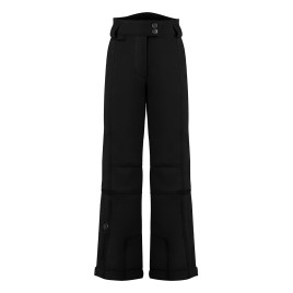 Girls stretch ski pants black Eva