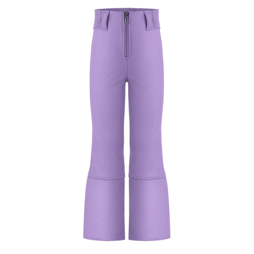 Girls softshell pants lavender purple Glory