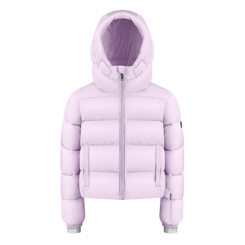 Girls synthetic down ski jacket dream purple Chloe