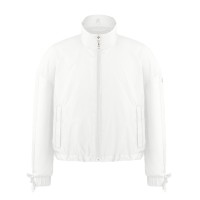 Girls windbreaker Flore white