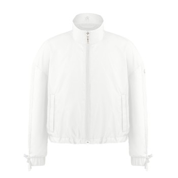 Girls windbreaker Flore white