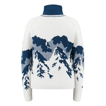 Girls knit pullover white Ambre