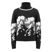 Girls knit pullover black Ambre