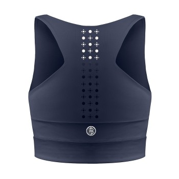 Girls crop top Sia oxford blue