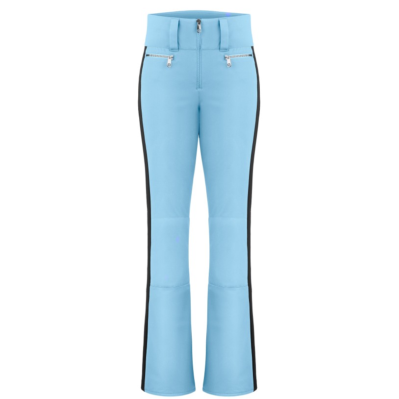 Womens stretch ski pants starlight blue