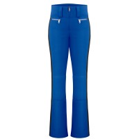 Womens stretch ski pants infinity blue/black