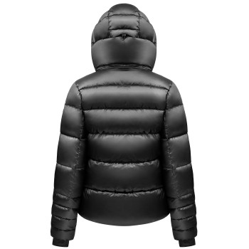 Womens synthetic down jacket black