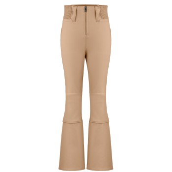 Womens softshell pants almond brown