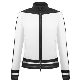Womens micro softshell jacket white