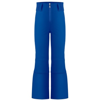 Girls softshell pants infinity blue