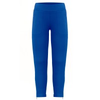 Girls stretch fleece pants infinity blue