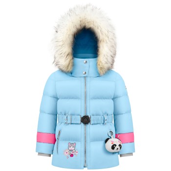 Girls synthetic down jacket starlight blue