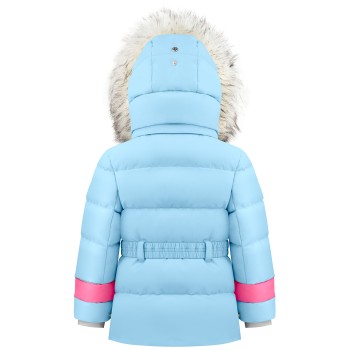 Girls synthetic down jacket starlight blue