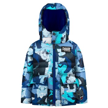 Boys down jacket nature blue