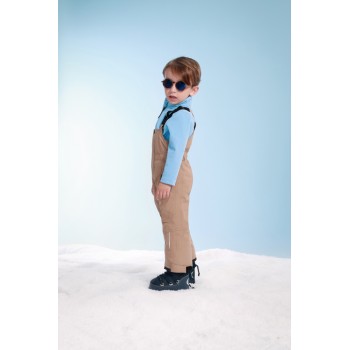 Boys ski pants almond brown