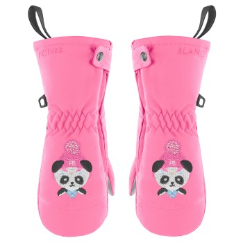 Girls mittens lolly pink