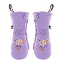 Girls mittens lavender purple Mimi