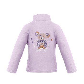Girls micro fleece jacket dream purple Ruby
