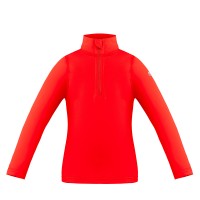 Girls base layer scarlet red Mia