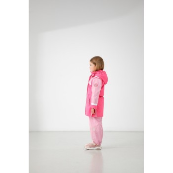 Girls raincoat multico lady pink