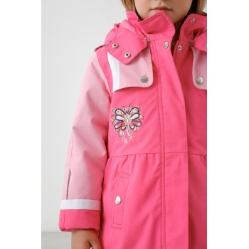Girls raincoat multico lady pink
